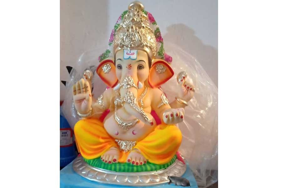 Shadu Mati Ganpati Murti photograph 19