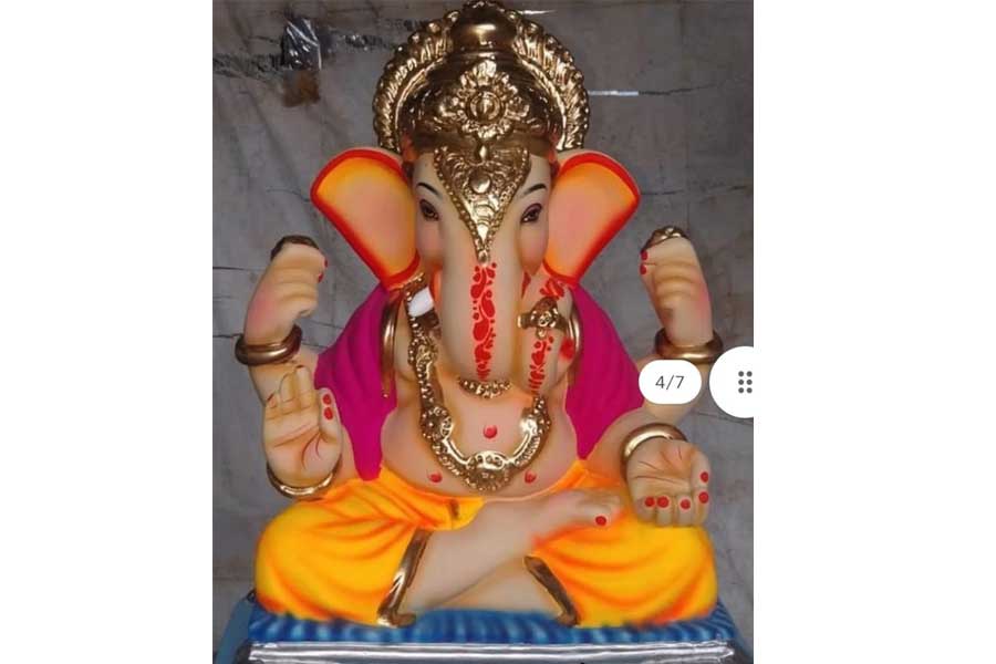 Shadu Mati Ganpati Murti photograph 22