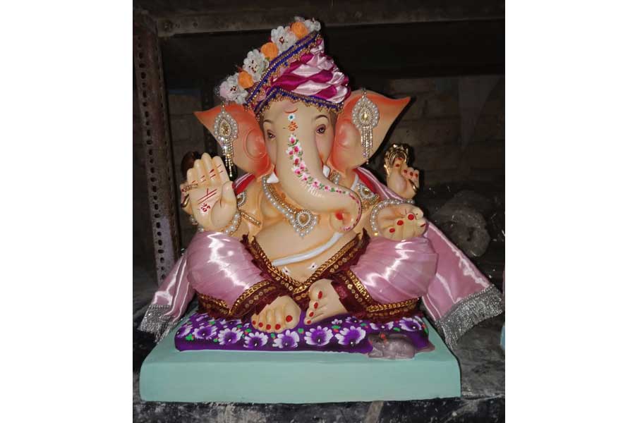 Shadu Mati Ganpati Murti photograph 23