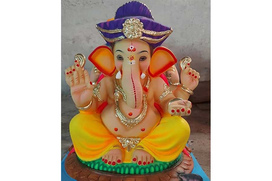 Shadu Mati Ganpati Murti photograph 28